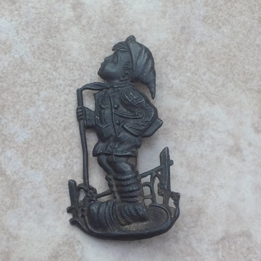 Hummel Little Hiker Broach.